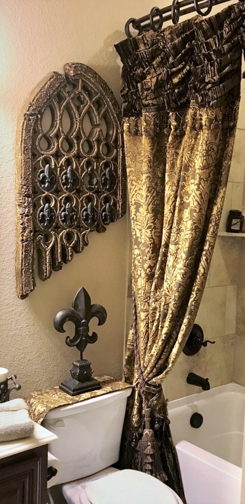 Fleur De Lis Tuscan Style Sculpture and Wall art