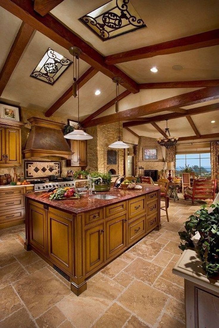 Stunning Tuscan Kitchen