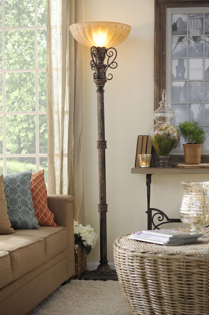 Tuscan floor lamp