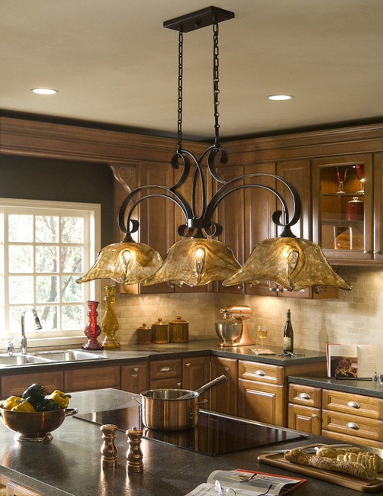 Tuscan style Kitchen light