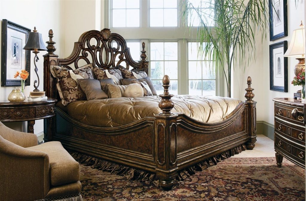 Tuscany Wooden Bed 