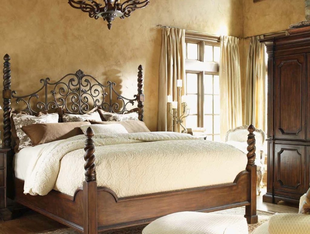 Tuscany Wrought Iron Bed